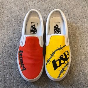 Vans Hand Painted Post Malone Album Vans